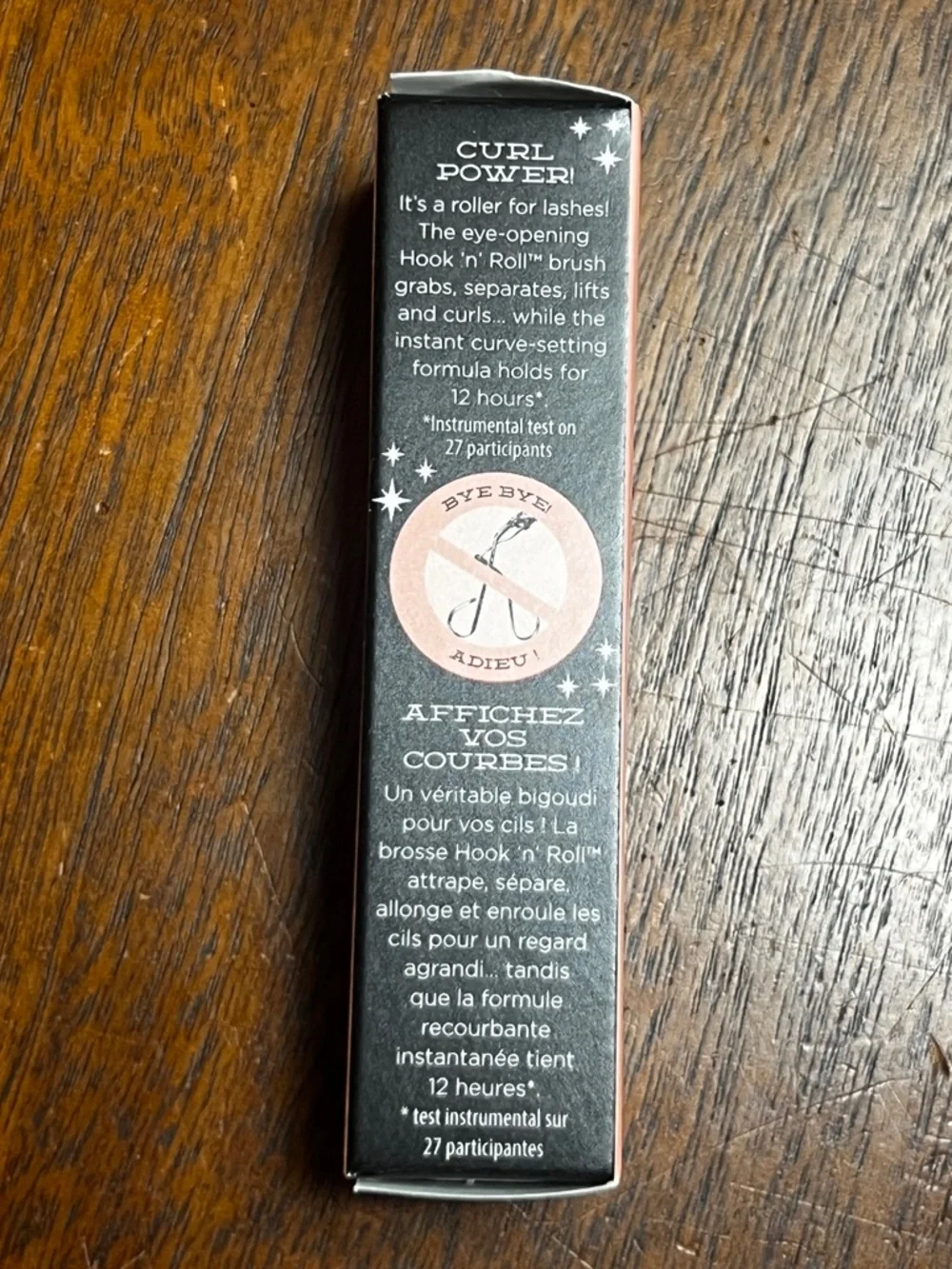 NWT Benefit Roller Lash Curling & Lifting Mascara Mini Sample Size in Black